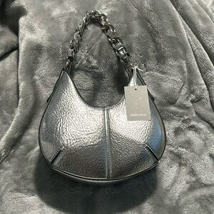 Cute small silver bag!